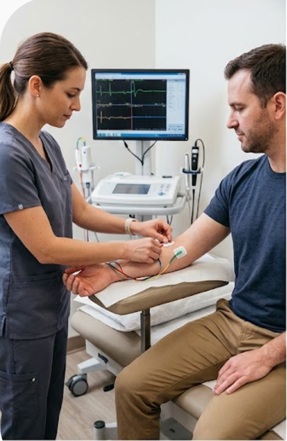 EMG and NCV nerve testing at ProKinetics